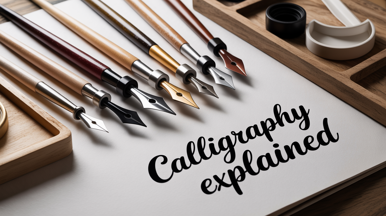 The Main Types of Calligraphy Nibs