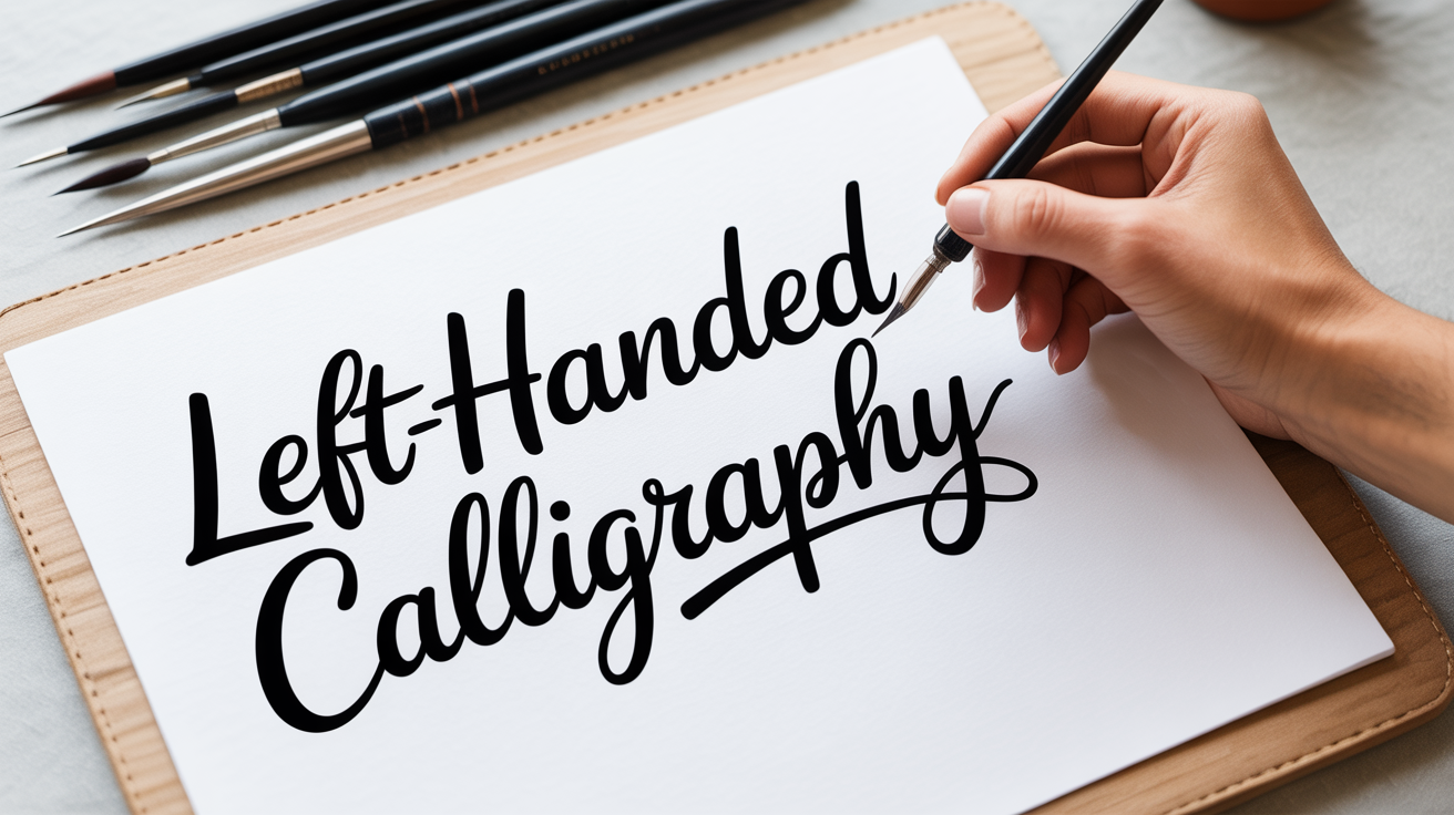 Left-Handed Calligraphy: A Beginner's Guide