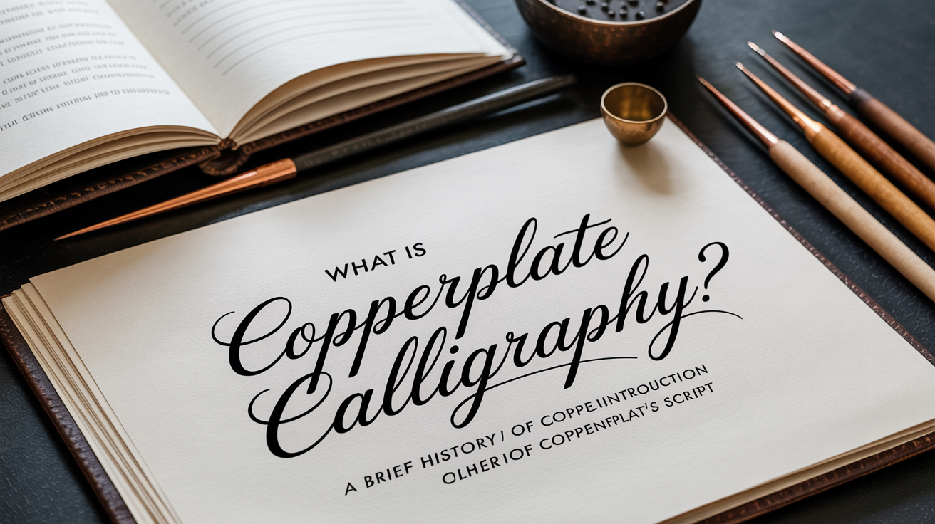 A Brief History of Copperplate Script